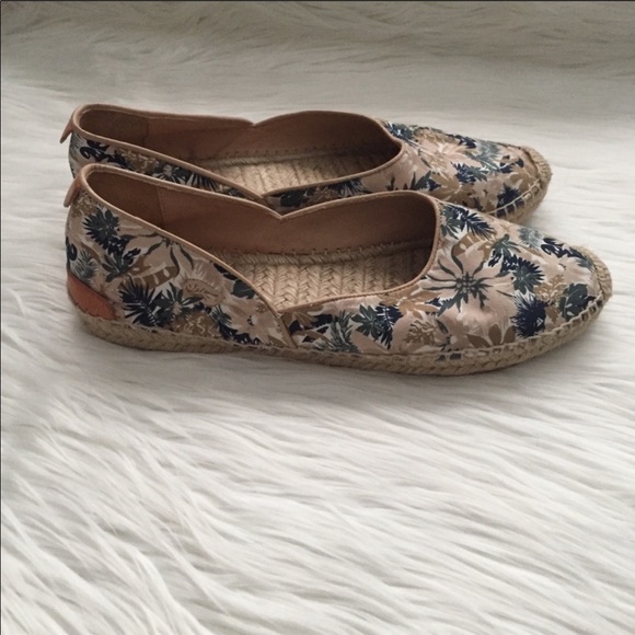 Rag & Bone Georgie Cotton Espadrilles Botanical 41 - Picture 8 of 8